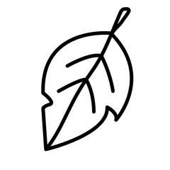 simple leaf icon