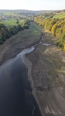 Low Water at Loxley: A Sheffield Reservoir View