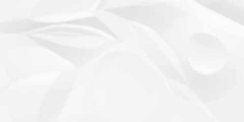 Creased paper texture glued effect. Crumpled paper blank white wrinkled and creased poster. vintage paper.