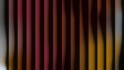 Abstract vertical stripes of red, brown, and gold with soft light effects.