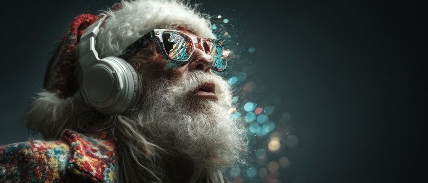 Funky christmas bash: santa's jolly mix of tunes and fun. Revenue trends. Santa claus turns dj: a nightclub christmas bash full of fun and music. Stock market. Kpi tracking. - Powered by Adobe