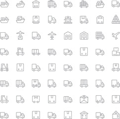 business and finance icons set