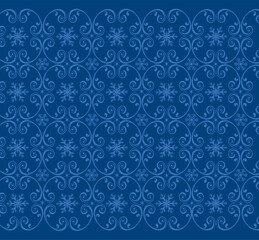 New Year's background with snowflakes for winter holiday designs, packaging, greeting cards, covers and posters. Vector illustrations.
