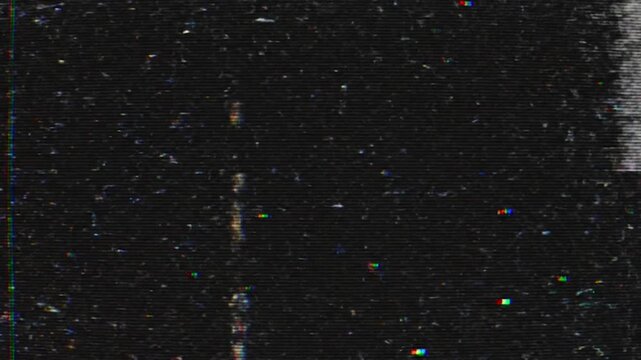 Old Film Noise Dust Glitch Texture Overlay Animation