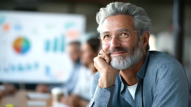 AI ethics specialist reviewing guidelines in a policy think tank documents on bias mitigation and transparency on desk discussing with ethicists over coffee global impact charts