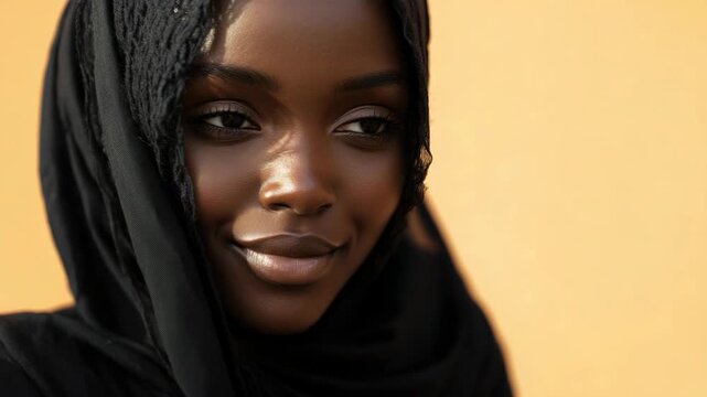 Portrait of Young African Woman