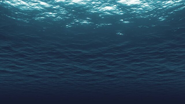Wave Underwater Back 01 Loop HD