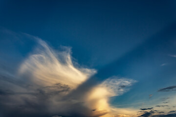 beautiful sky and clouds