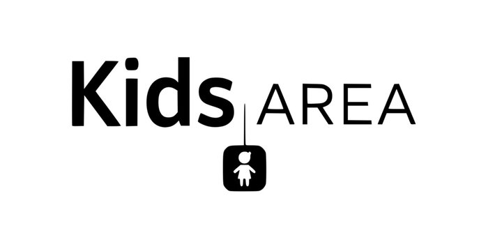 kids area sign 