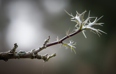 This scene showcases the intricate balance and cooperation within plant life and nature