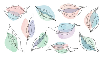 Modern rgb banner advertisement design with abstract geometric elements and subtle curves for promotional use