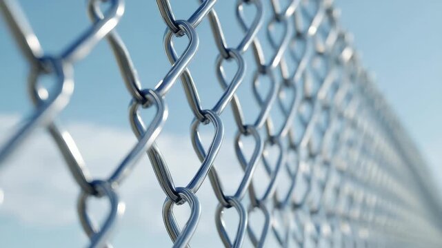 Metal Security Fence