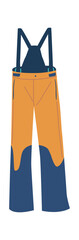 Ski pants winter sport clothing