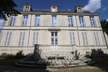 Musée des Cordeliers, vue de l'extérieur, ville de Saint Jean d'Angely, département de la...