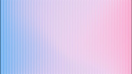 Ribbed glass background with refraction effect. Reeded glass with red and blue gradient. Abstract background