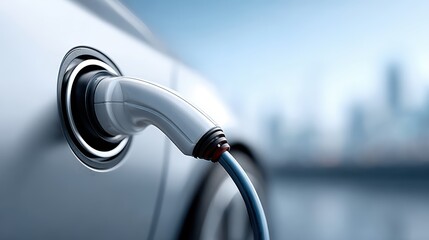 Electric Car Charging: EV Power, Sustainable Transport, Green Energy, Technology, Travel