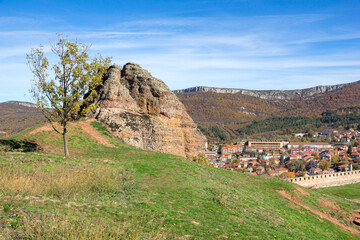 Autumn view of Belogradchik Rocks, Bulgaria