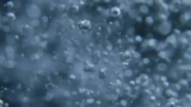 Bubbling Water Close-Up - A Refreshing and Dynamic Visual Experience.