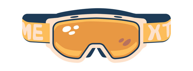 Snowboarding equipment winter sport goggles
