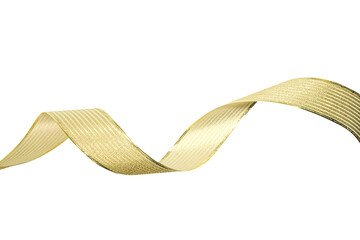 Elegant Gold Glitter Decorative Ribbon