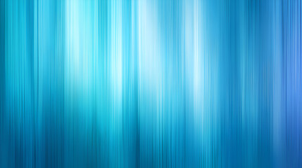 A rich blue-to-cyan gradient on a white background, with smooth, polished textures that enhance the feeling of freshness and clarity.  Vertical lines in varying opacity create a smooth texture