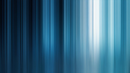 A rich blue-to-cyan gradient on a white background, with smooth, polished textures that enhance the feeling of freshness and clarity.  Vertical lines in varying opacity create a smooth texture