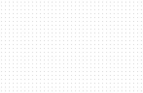 Simple dotted background. Bullet journal texture pattern. Dotted squared grid graph paper template for notebook. Design printable graphic sheet.