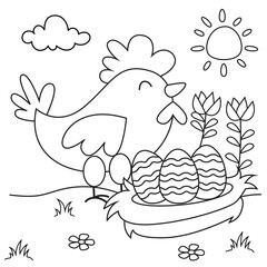 Easter Coloring Pages for Kids – Printable Holiday Activity Sheets	