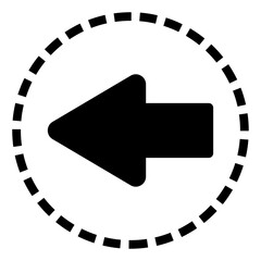 Arrow vector, clip art, and symbol. Flat design of  arrow concept and simple design