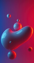 Abstract geometric and organic forms merging, suggesting a breakthrough moment of original thought and conceptual design development, light, vision, modern