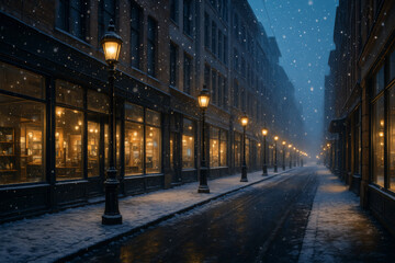 First Snow Street