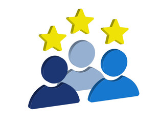 Simple 3D illustration of a heart icon and a couple of bandages. Transparent background, PNG format.