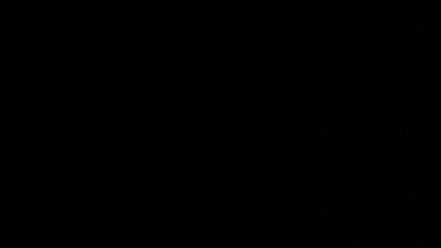 Green Halal Symbol Animation Isolated on Black Background with Subtle Lighting and 3D Embossed Effect Offering a Clean and Modern Visual for Islamic Certification and Food Standards