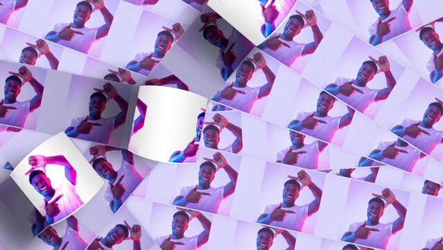 Tape Roll & Reveal with Media