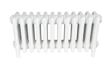 radiator isolated on white
