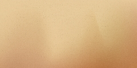 Abstract beige gradient with grain texture, light color glowing nude background. Aesthetic plain pale brown wallpaper with sandy texture. Vintage smooth noise backdrop for presentation product display
