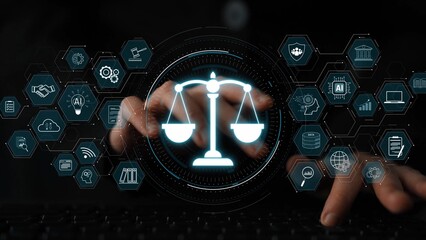 Artificial intelligence enhances legal systems through automation, AI decision support, and legal...
