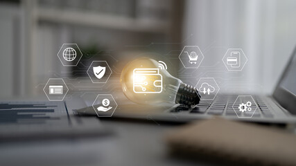 Digital wallet improves online payment, enhances transaction security, and supports financial...