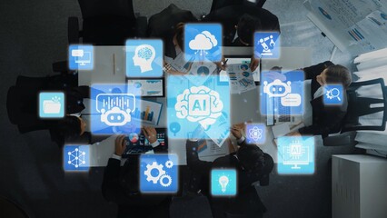 AI Assistant Brain Processor with LLM Technology, Big Data, Machine Learning, Generative AI for...