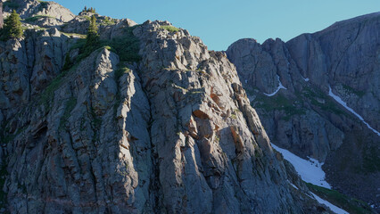 Feel the warm granite 