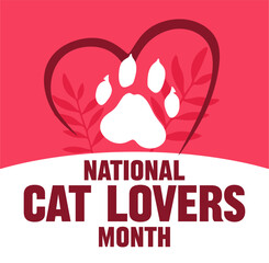 National Cat Lovers Month for cat lovers