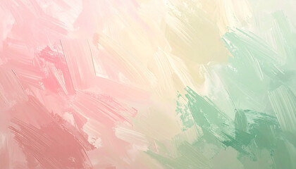 淡い春色の抽象アクリル背景