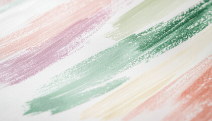 やさしい色合いの手描きペイントストローク背景