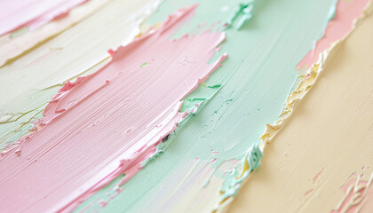 パステルカラーのペイントテクスチャ背景