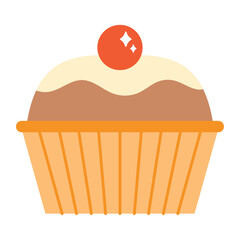 Cupcakes decorated with colorful frosting