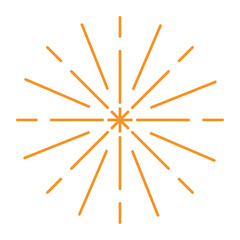 Colorful Fireworks Night Celebration Design