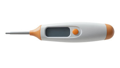 digital medical thermometer for accurate body temperature measurement with ergonomic design and