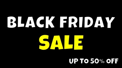 Fototapeta premium Black Friday sales promo special offer
