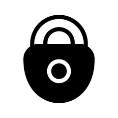 Lock Icon Vector Symbol Design Illustration