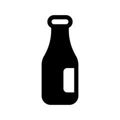 Bottle Icon Vector Symbol Design Illustration